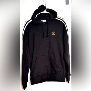 Adidas Men's Black Hoodie. NWT.  Size Small.